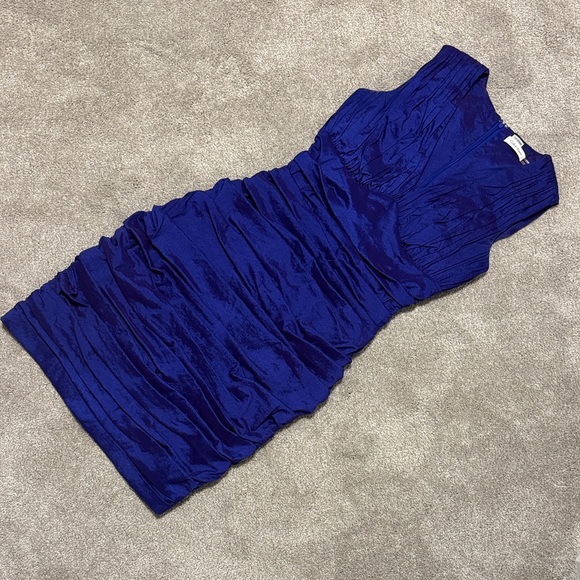 Calvin Klein Dresses & Skirts - Elegant Blue Sleeveless Dress